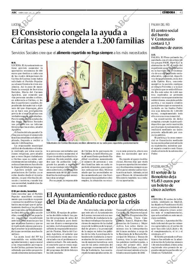 ABC CORDOBA 25-02-2009 página 41