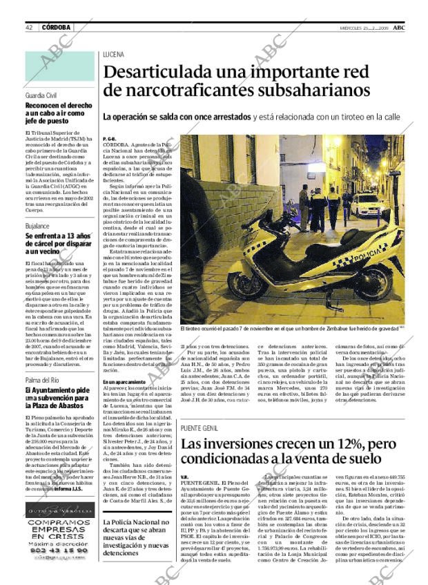 ABC CORDOBA 25-02-2009 página 42