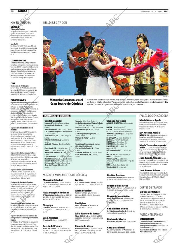 ABC CORDOBA 25-02-2009 página 48