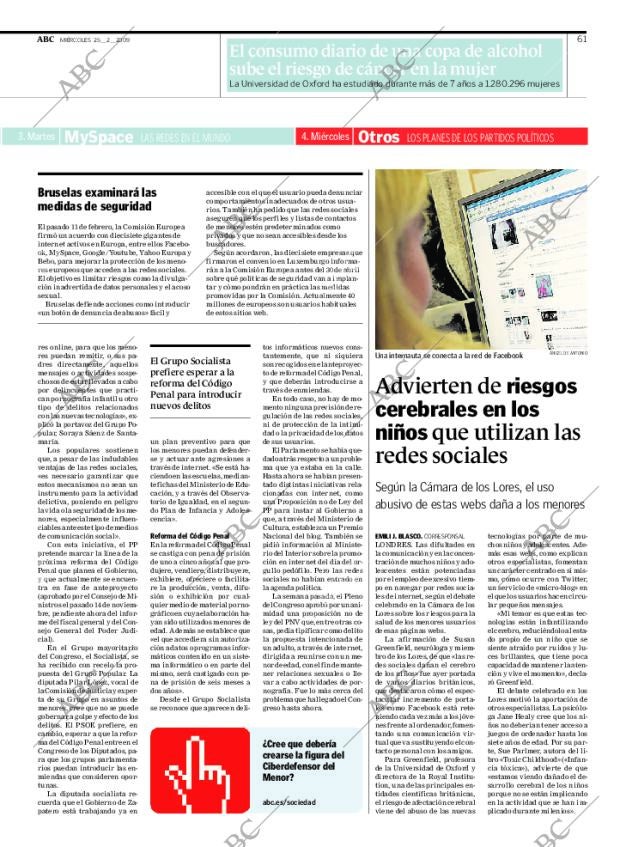 ABC CORDOBA 25-02-2009 página 61