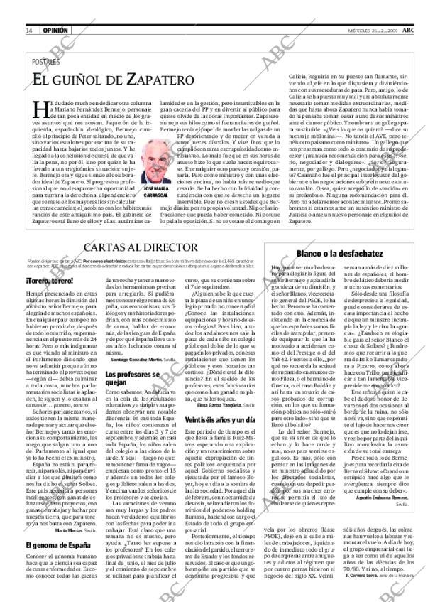 ABC SEVILLA 25-02-2009 página 14