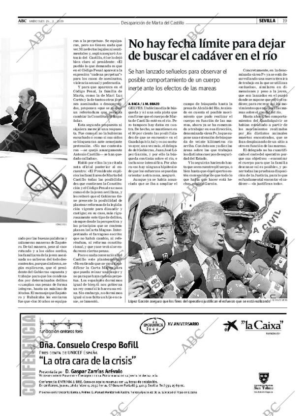 ABC SEVILLA 25-02-2009 página 19