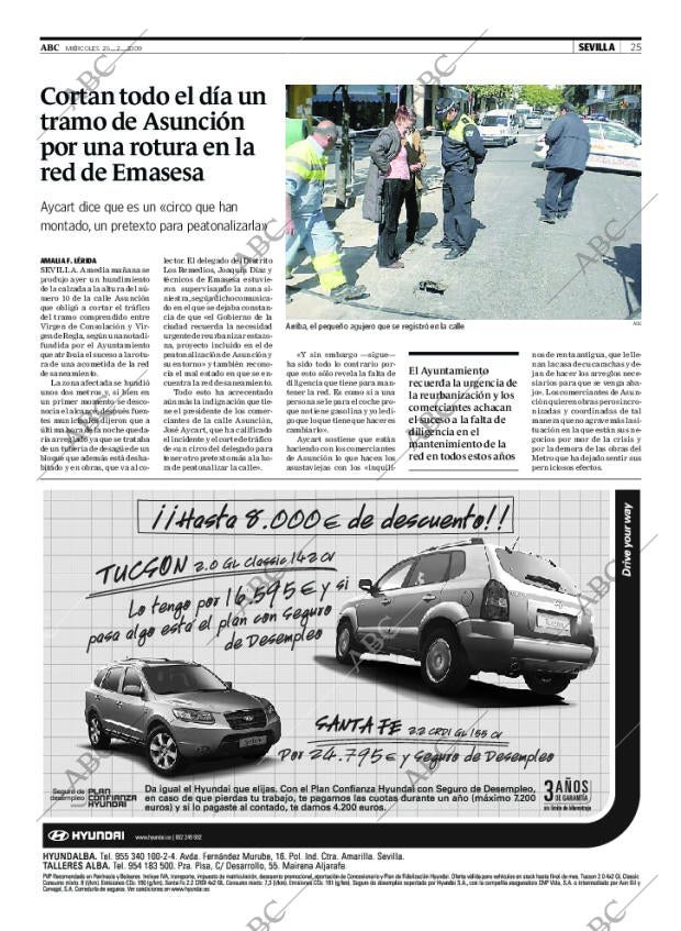 ABC SEVILLA 25-02-2009 página 25