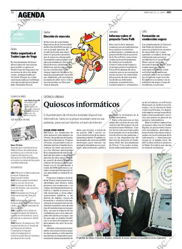 ABC SEVILLA 25-02-2009 página 36