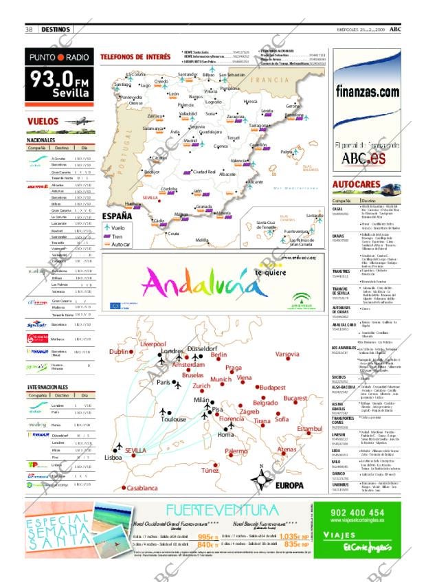 ABC SEVILLA 25-02-2009 página 38