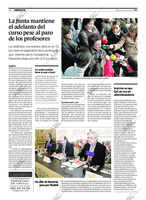 ABC SEVILLA 25-02-2009 página 42
