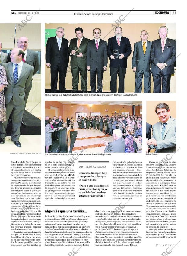 ABC SEVILLA 25-02-2009 página 65