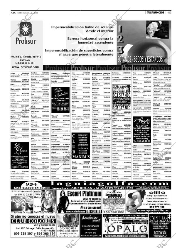 ABC SEVILLA 25-02-2009 página 83