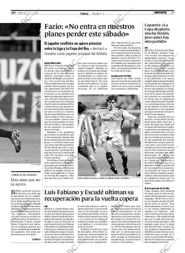 ABC SEVILLA 25-02-2009 página 89
