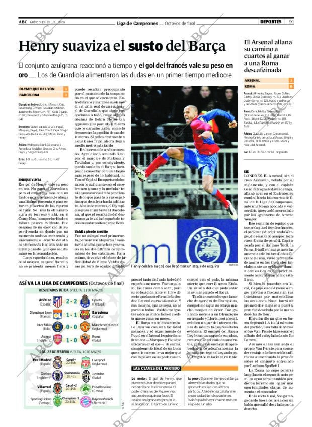 ABC SEVILLA 25-02-2009 página 91