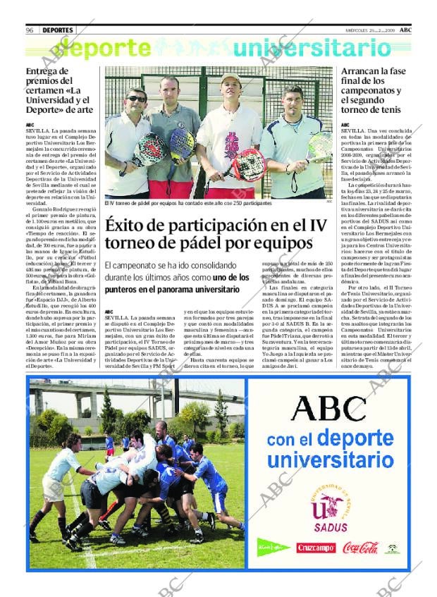 ABC SEVILLA 25-02-2009 página 96