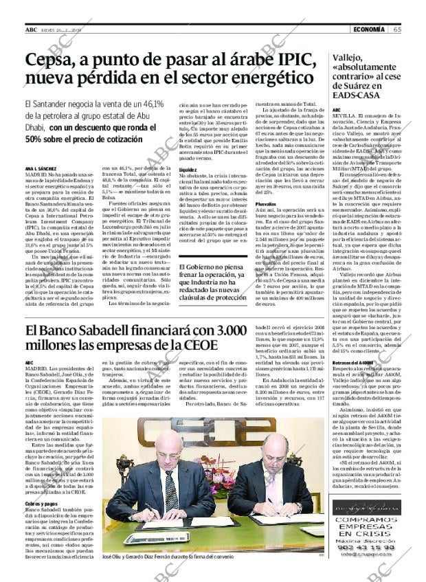 ABC SEVILLA 26-02-2009 página 65