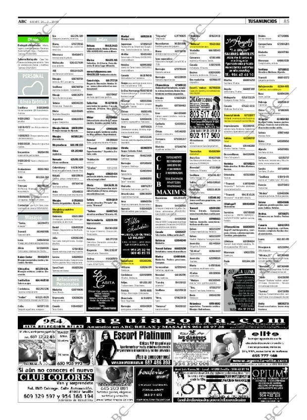 ABC SEVILLA 26-02-2009 página 85