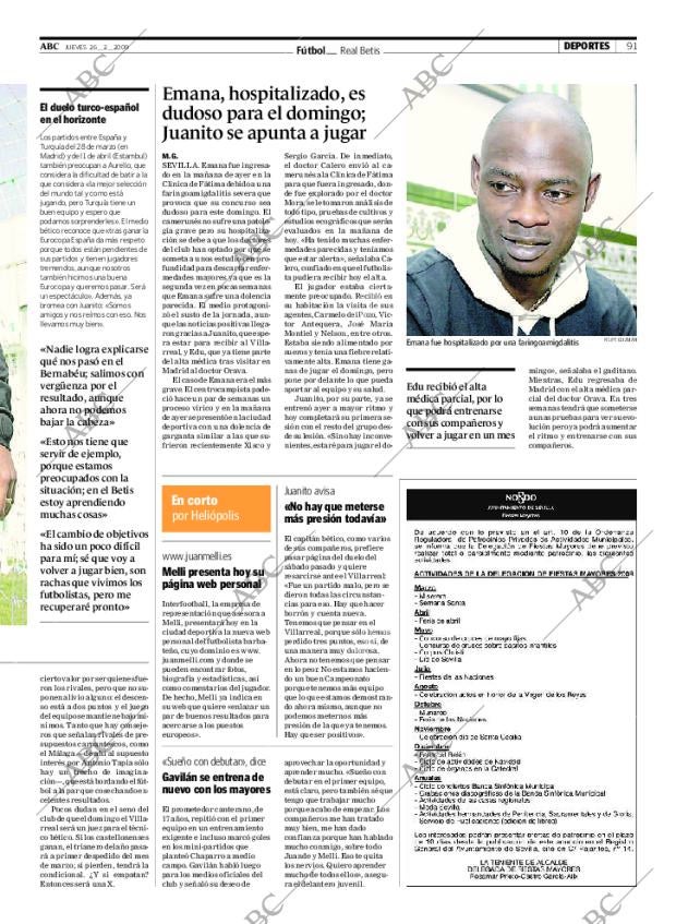 ABC SEVILLA 26-02-2009 página 91