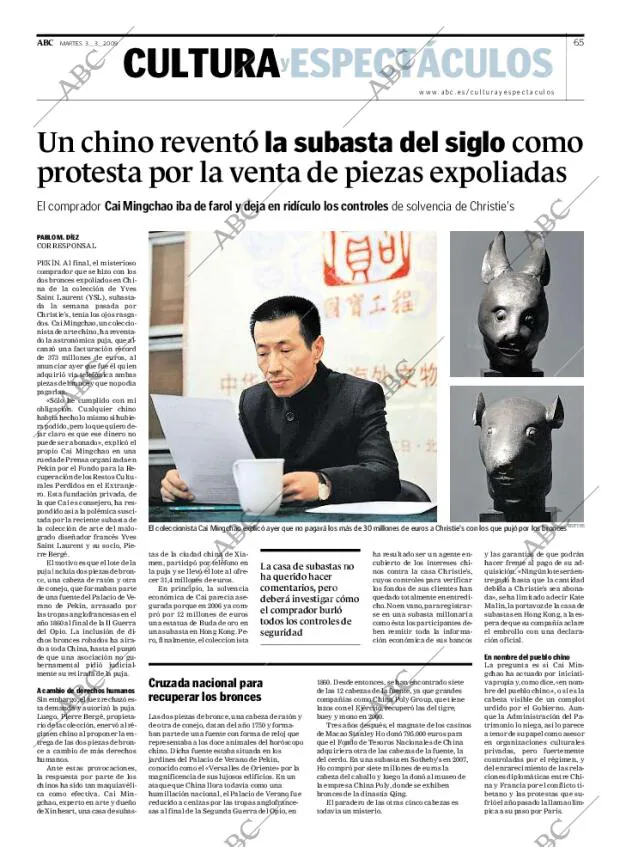 ABC MADRID 03-03-2009 página 65