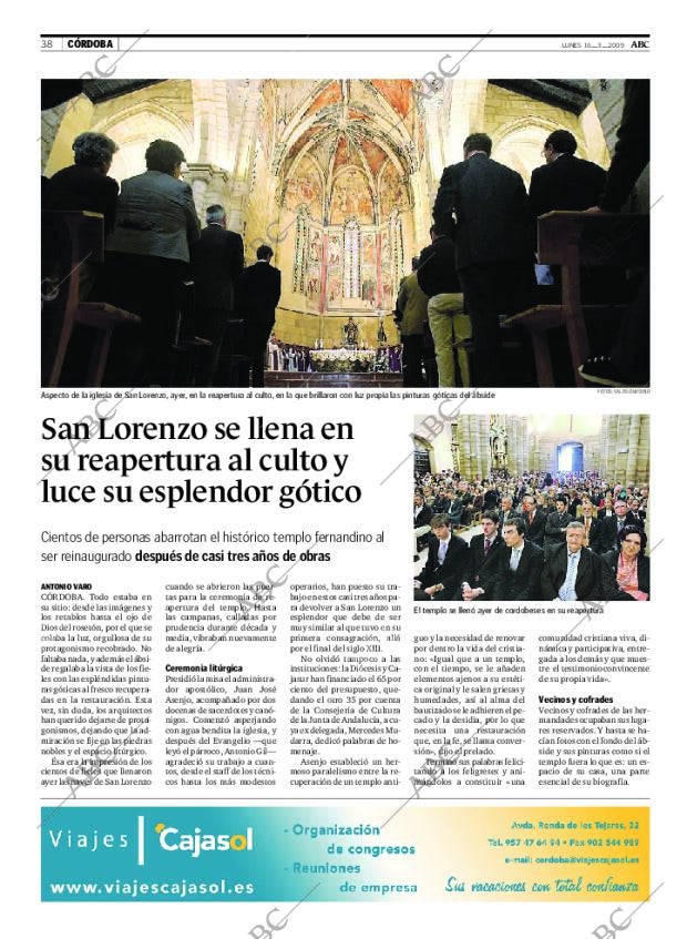 ABC CORDOBA 16-03-2009 página 38