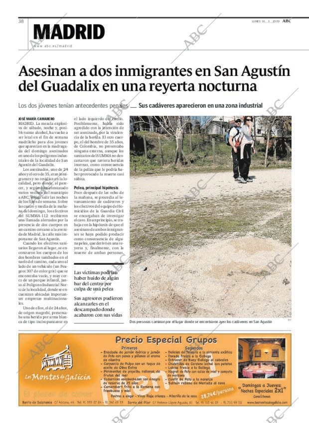 ABC MADRID 16-03-2009 página 38
