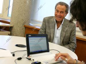 el actor arturo fernandez en el chat de abc-foto ernesto agudo