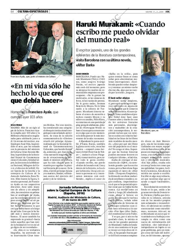 ABC CORDOBA 17-03-2009 página 64