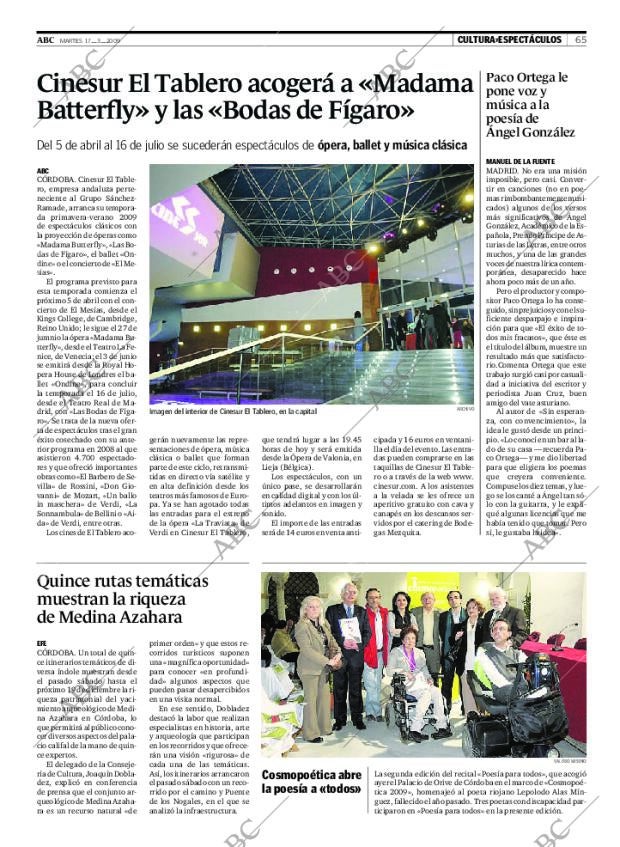 ABC CORDOBA 17-03-2009 página 65