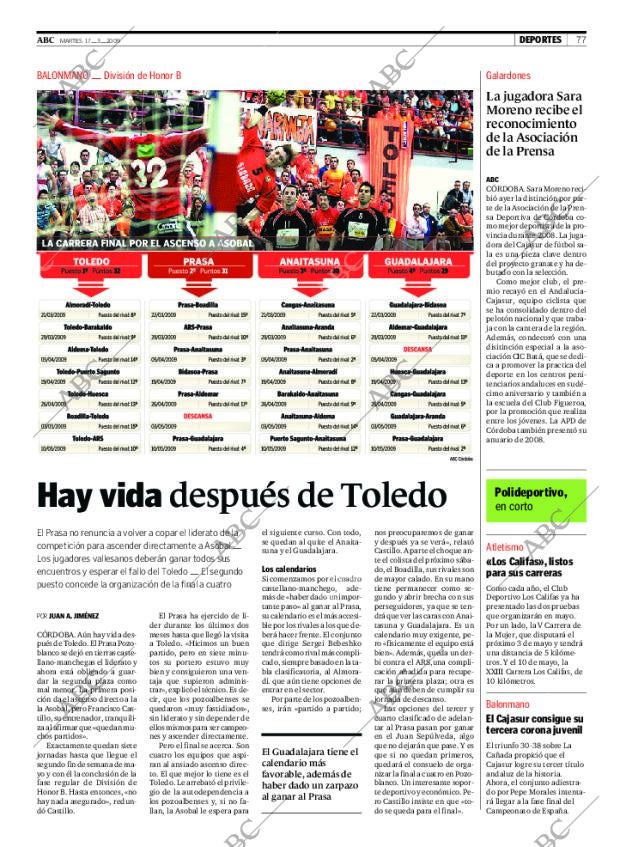 ABC CORDOBA 17-03-2009 página 77