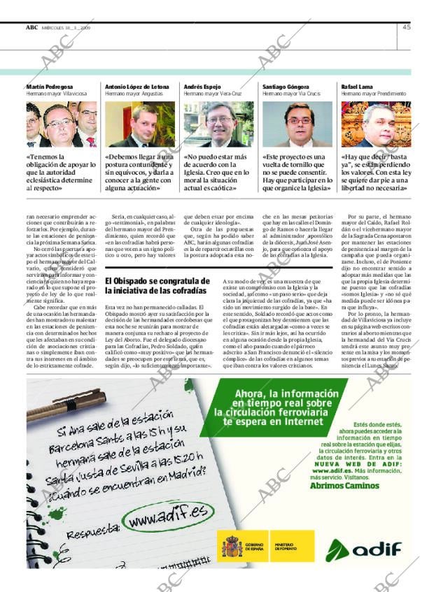 ABC CORDOBA 18-03-2009 página 45