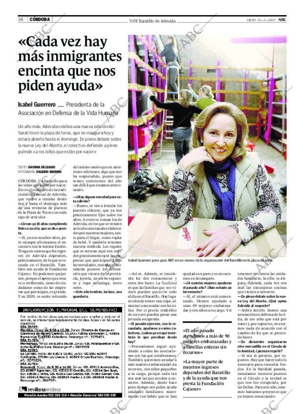 ABC CORDOBA 19-03-2009 página 38