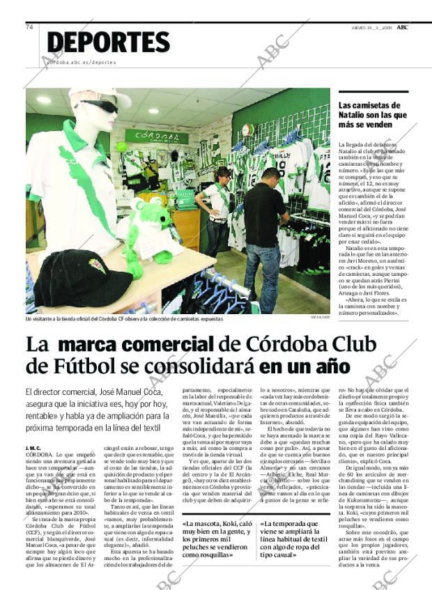 ABC CORDOBA 19-03-2009 página 74