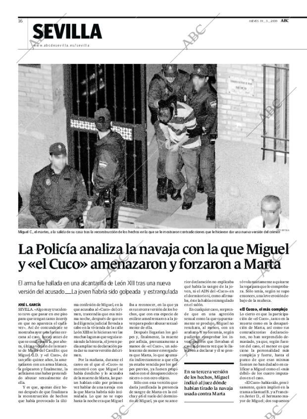 ABC SEVILLA 19-03-2009 página 16