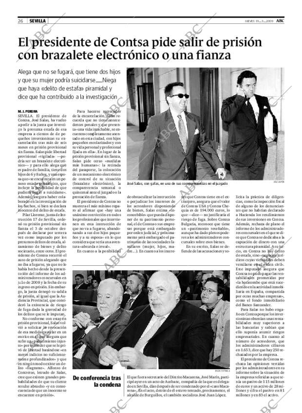 ABC SEVILLA 19-03-2009 página 26