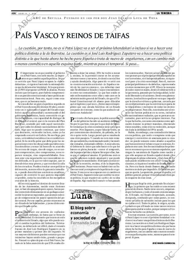 ABC SEVILLA 19-03-2009 página 3