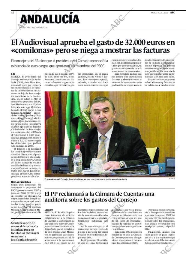 ABC SEVILLA 19-03-2009 página 42