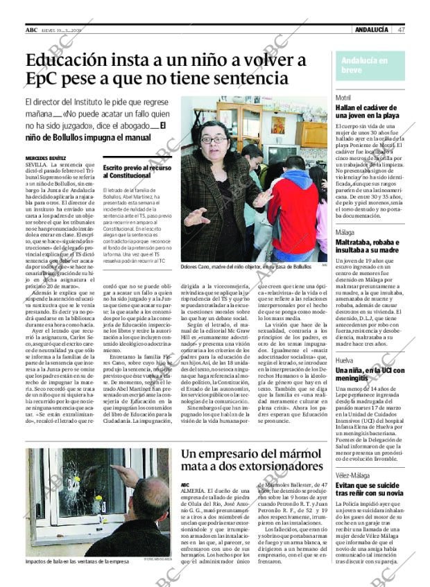 ABC SEVILLA 19-03-2009 página 47