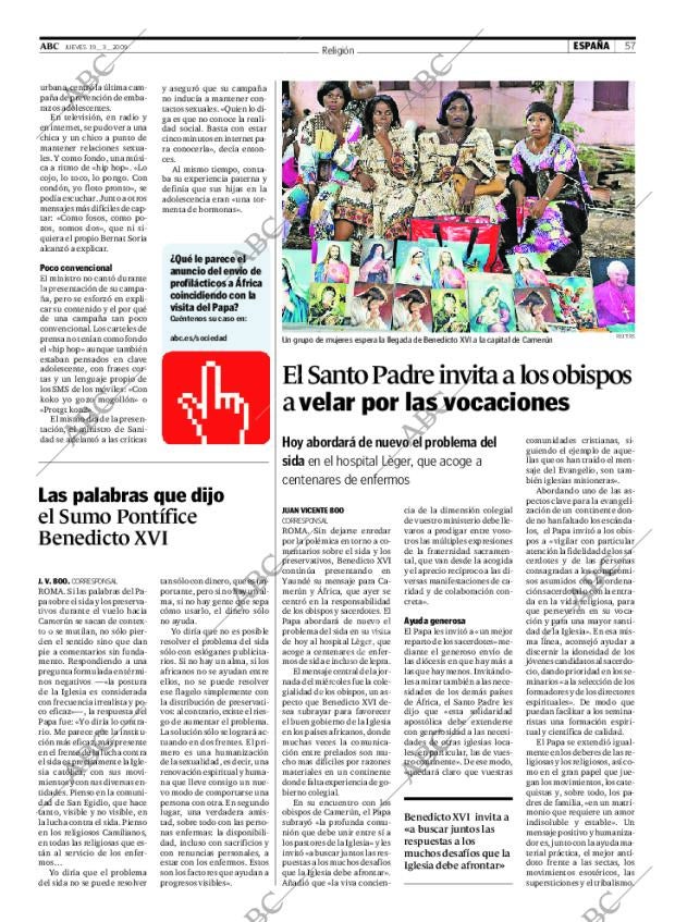 ABC SEVILLA 19-03-2009 página 57
