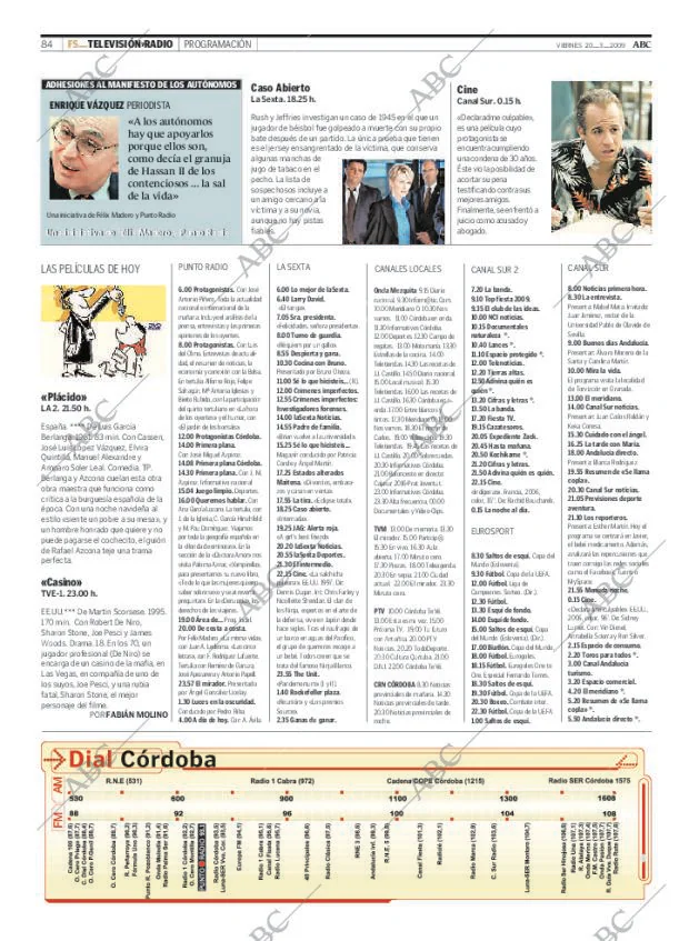 ABC CORDOBA 20-03-2009 página 84