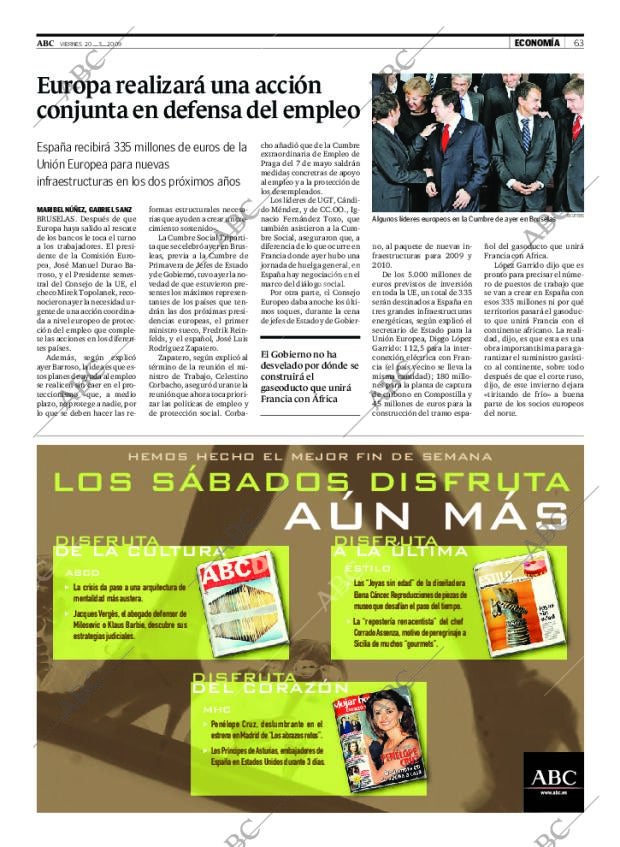 ABC SEVILLA 20-03-2009 página 63