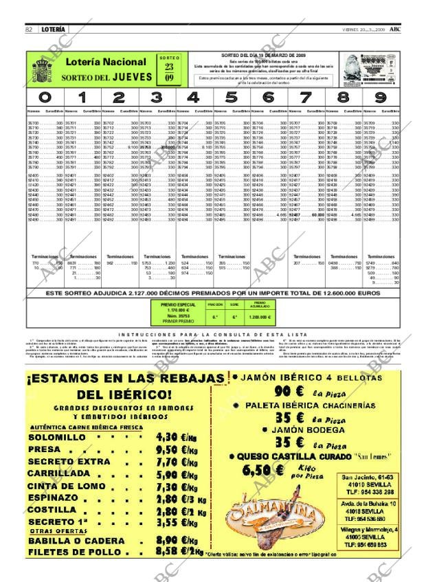 ABC SEVILLA 20-03-2009 página 82
