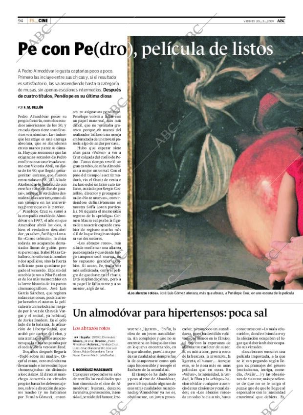 ABC SEVILLA 20-03-2009 página 94