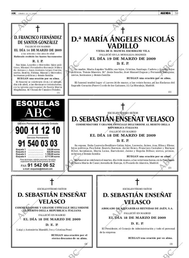 ABC MADRID 21-03-2009 página 59