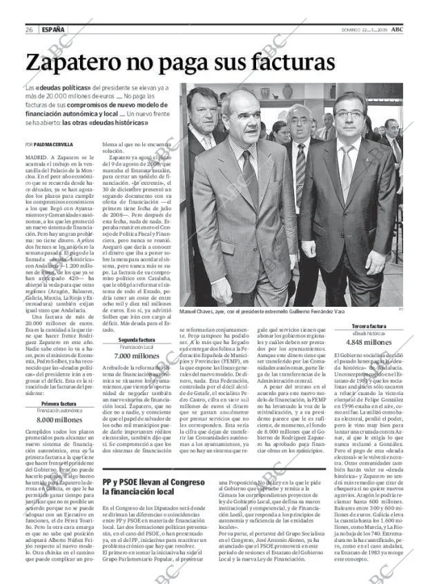 ABC MADRID 22-03-2009 página 26
