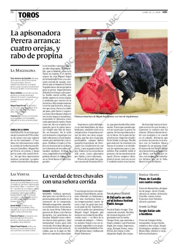 ABC MADRID 23-03-2009 página 56
