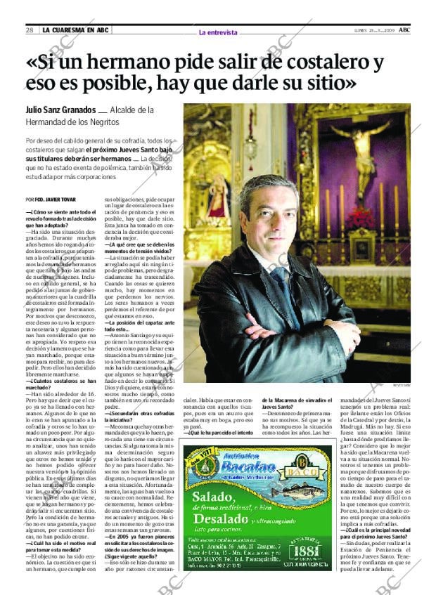 ABC SEVILLA 23-03-2009 página 28