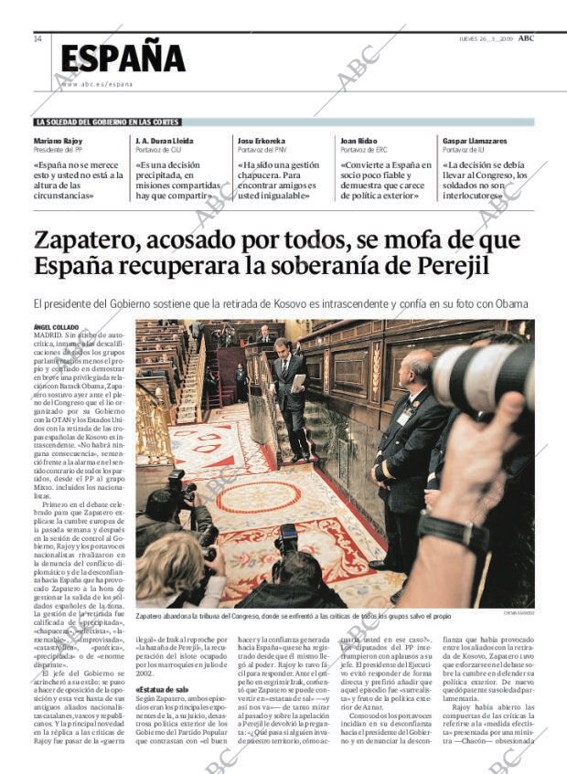 ABC MADRID 26-03-2009 página 14