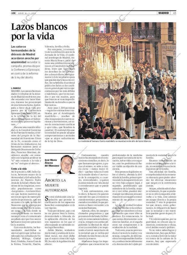 ABC MADRID 26-03-2009 página 45