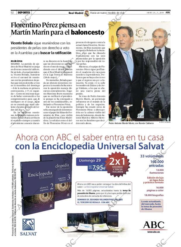 ABC MADRID 26-03-2009 página 92