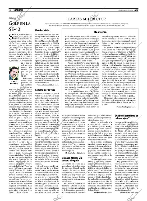 ABC SEVILLA 28-03-2009 página 14