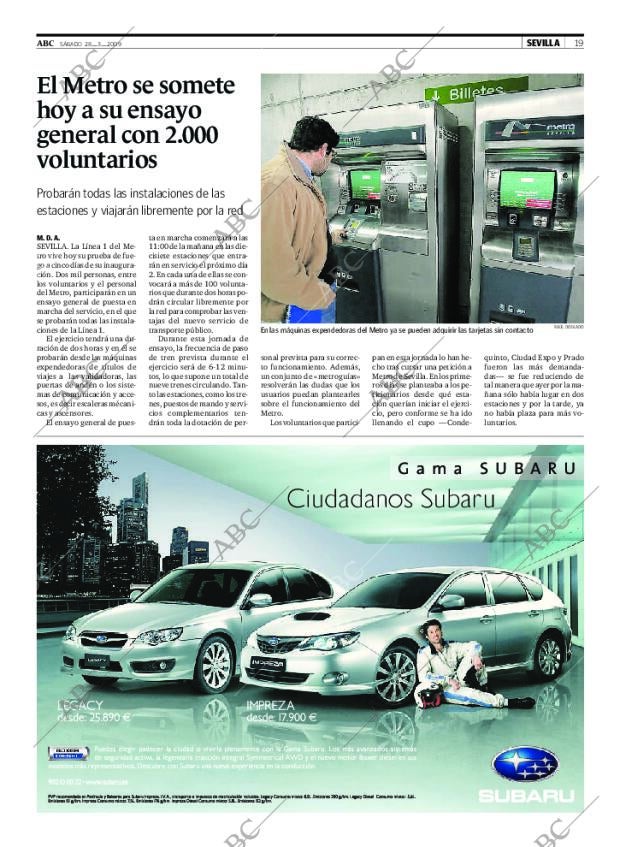 ABC SEVILLA 28-03-2009 página 19