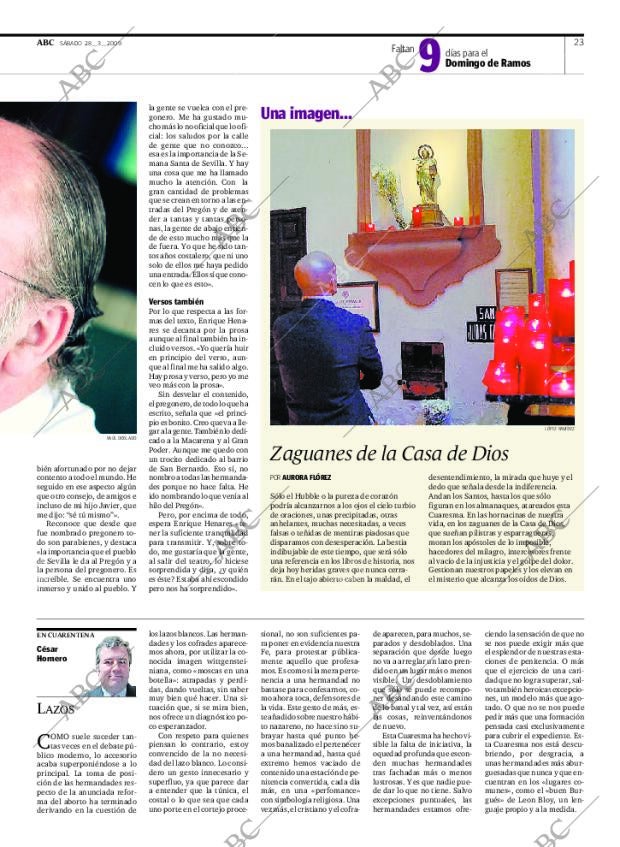 ABC SEVILLA 28-03-2009 página 23