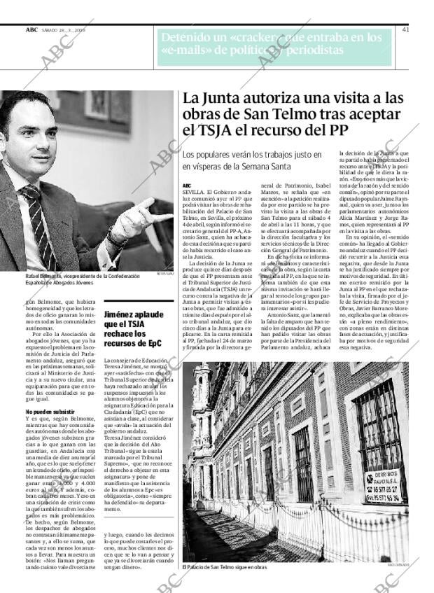 ABC SEVILLA 28-03-2009 página 41
