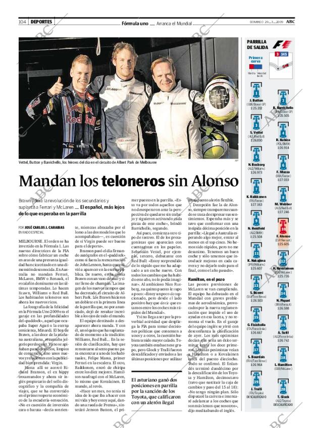 ABC MADRID 29-03-2009 página 104